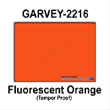 180,000 Garvey Compatible 2216 Fluorescent Orange General Purpose Labels to fit the G-Series 22-66, G-Series 22-77, G-Series 22-88 Price Guns. Full Case + includes 20 ink rollers.