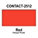 200,000 Contact 2512 compatible Warm Red General Purpose Labels for Contact 25-8, Contact 25-9 Price Guns. Full Case + 20 ink rollers. WITH Security Cuts.