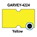 240,000 Genuine GARVEY 2112 Yellow General Purpose Labels: Full case - no Security cuts [Compatible with Motex MX-5500, Towa 1 Line, Jolly, Hallo, Freedom and Impressa 2112 Punch Hole (PH) Labelers]