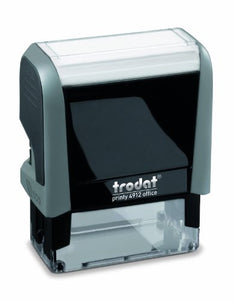 Trodat Office Printy Stamp Self-inking - Urgent - 18x46mm Reinkable Red and Blue Ref 43203