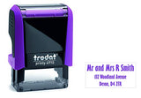 Trodat 4206 Replacement Ink Pad - Violet