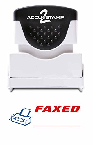 FAXED- Accustamp Self-Inking Stock Message Rubber Stamp