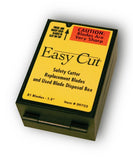 81 Easy Cut/EZ Cutter Replacement Blades 09703 STD Blades Box