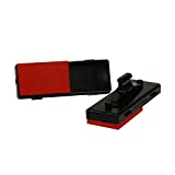 Trodat 6 Wheel Numbering Machine Replacement Ink Pad with Red Ink, Box of 5 Pads