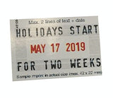 TRODAT 4755 DO-IT-YOURSELF DATE AND TEXT STAMP