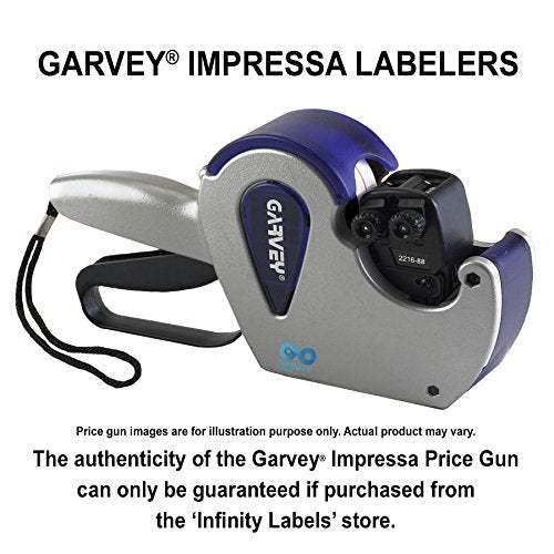 Impressa Price Guns [3 Labeler Value Pack]: 2216-8/8 Layout #2802 [TWO LINE]